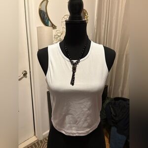 SHEIN Classic White Tank Top